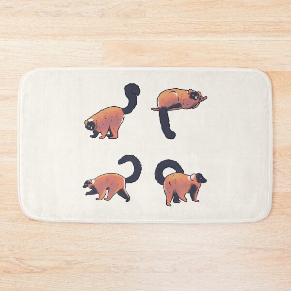 Item preview, red ruffed lemur pack  designed and sold by Mayarart.