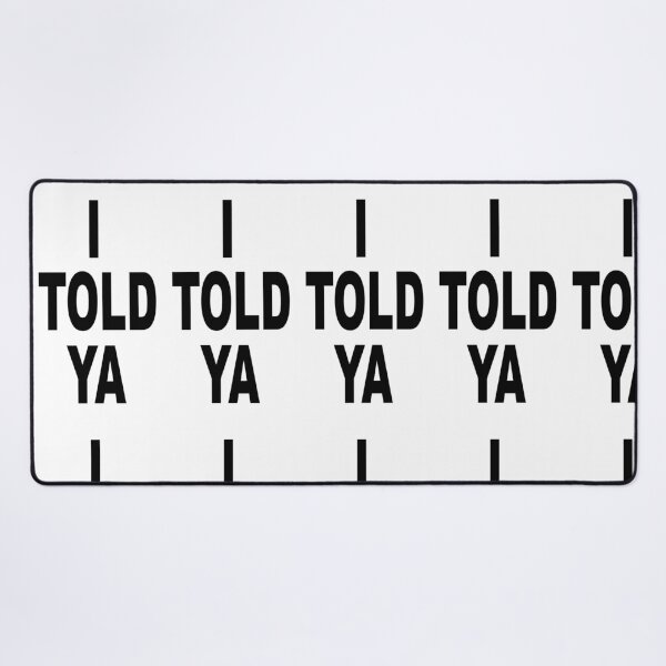 Item preview, Maglietta "I warned you, but you listen?'Causa I told ya" Maglietta designed and sold by ELK20.