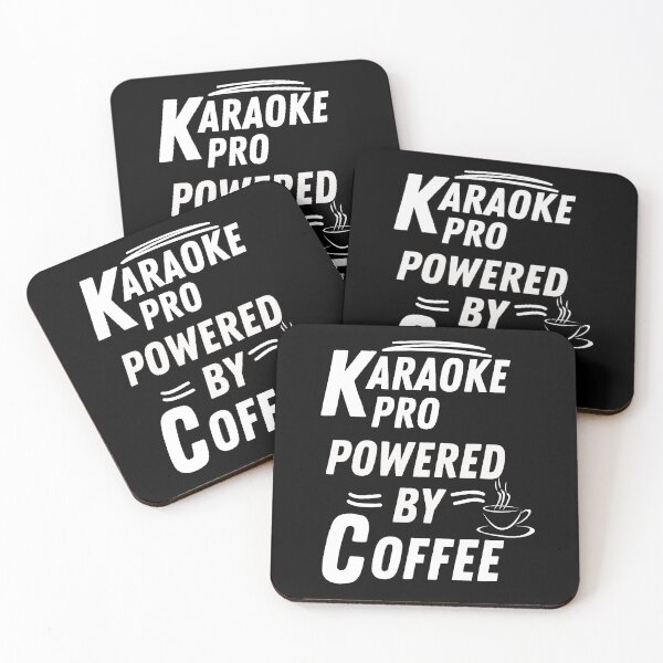 Item preview, Karaoke pro powered by coffee   designed and sold by annoying-shirts.