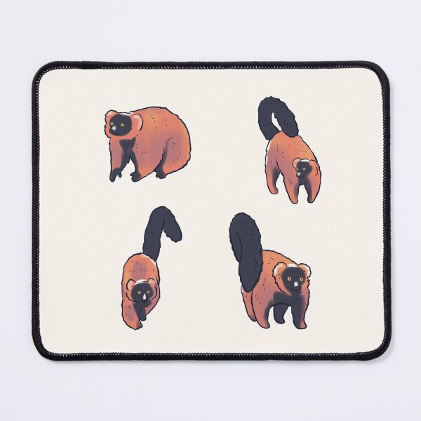 Item preview, red ruffed lemur pack designed and sold by Mayarart.