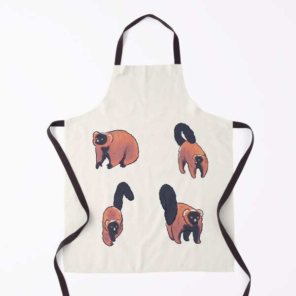 Item preview, red ruffed lemur pack designed and sold by Mayarart.