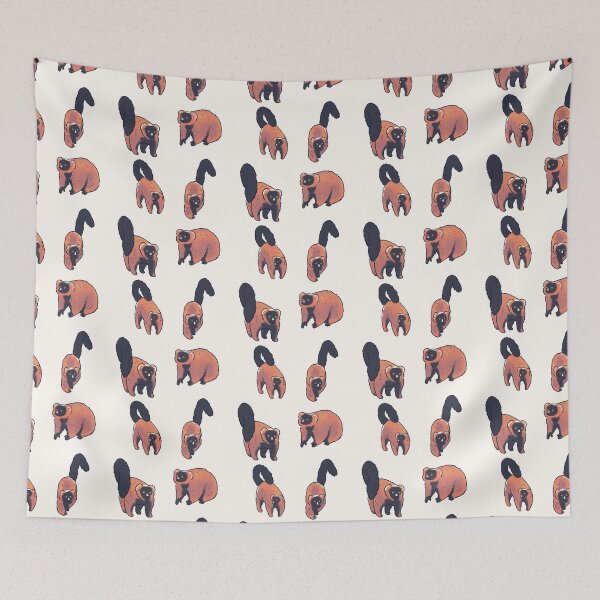Item preview, red ruffed lemur pack  designed and sold by Mayarart.