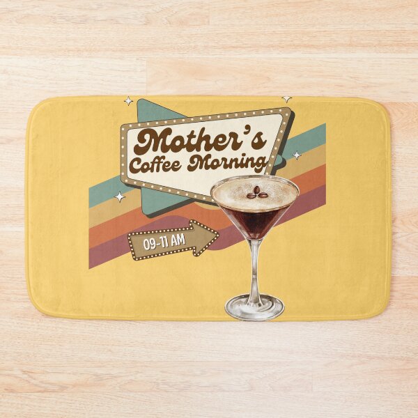 Item preview, Retro Cafecore Morning Coffee Club Espresso Martini designed and sold by FireSisters.
