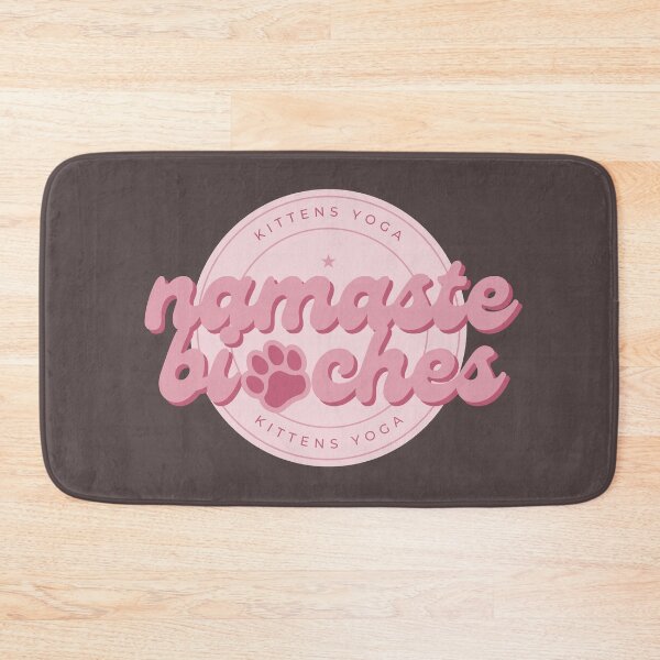 Item preview, Namaste Cat Funny Kitten Yoga Graphic Tee designed and sold by SoyMoni.