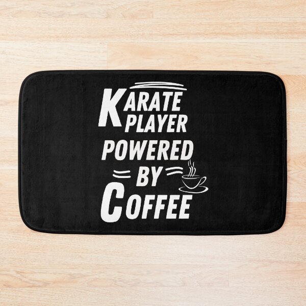 Item preview, Karate player powered by coffee   designed and sold by annoying-shirts.