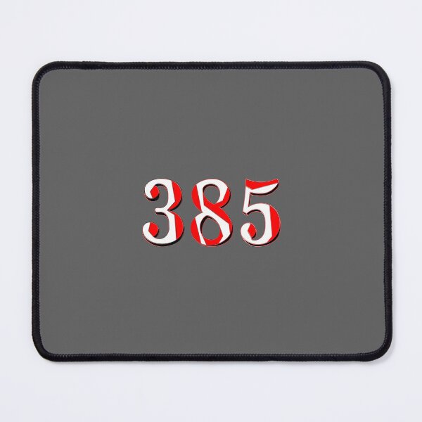 Item preview, number three hundred and eighty five digit 385 order sequence team member age designed and sold by 4rpixs.