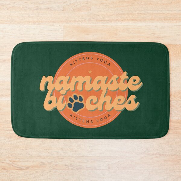 Item preview, Namaste Cat Funny Kitten Yoga Graphic Tee designed and sold by SoyMoni.
