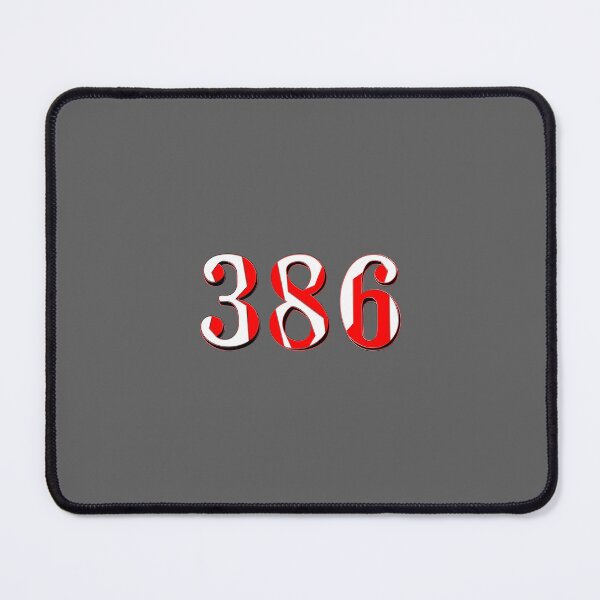 Item preview, number three hundred and eighty six digit 386 order sequence team member age designed and sold by 4rpixs.