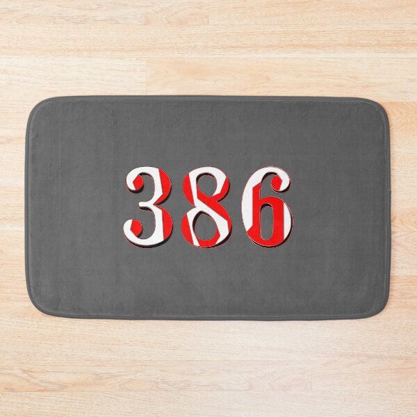 Item preview, number three hundred and eighty six digit 386 order sequence team member age designed and sold by 4rpixs.