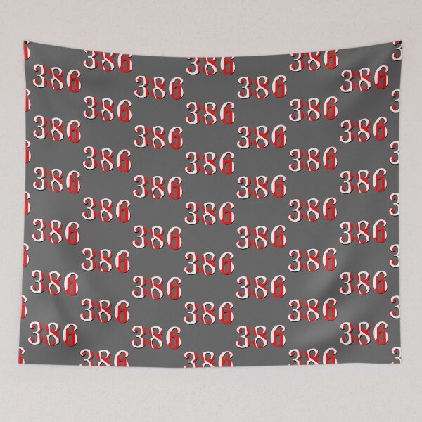 Item preview, number three hundred and eighty six digit 386 order sequence team member age designed and sold by 4rpixs.