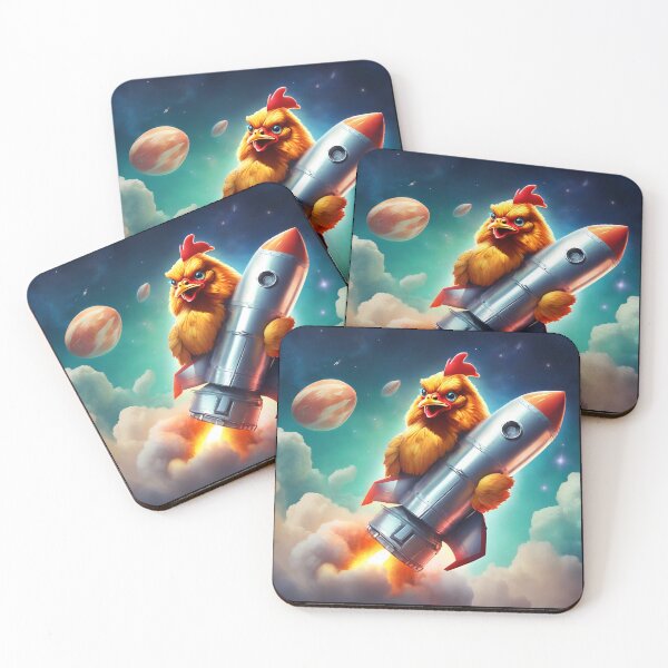 Item preview,  Rocket chicken  designed and sold by Belweder.