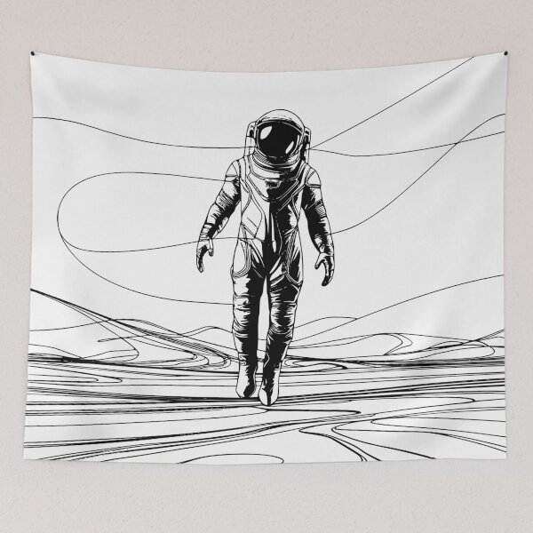 Item preview, Exploration Beyond: Astronaut in Tranquil Meadow designed and sold by BNCH44.