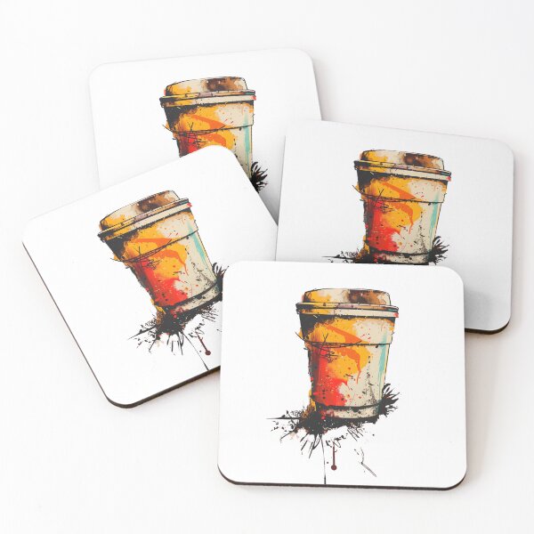 Item preview, Abstract Splash of Coffee Chaos designed and sold by palmyst.