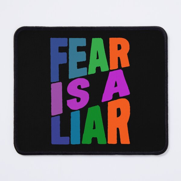 Item preview, Fear is a liar designed and sold by plushism.