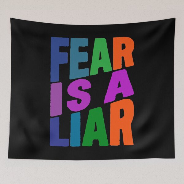 Item preview, Fear is a liar designed and sold by plushism.