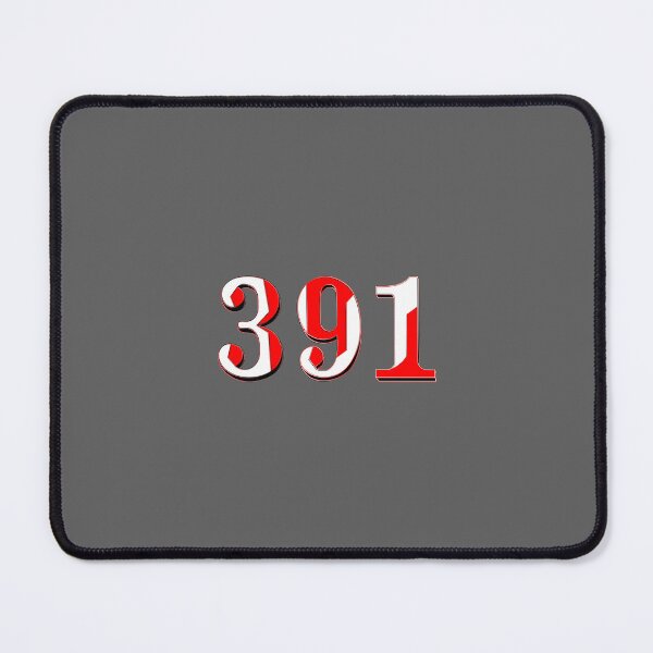 Item preview, number three hundred and ninety one digit 391 order sequence team member age designed and sold by 4rpixs.