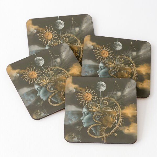 Item preview,  Cosmic Wonder Abstract Art designed and sold by Obsidian Ink by Wilshire.