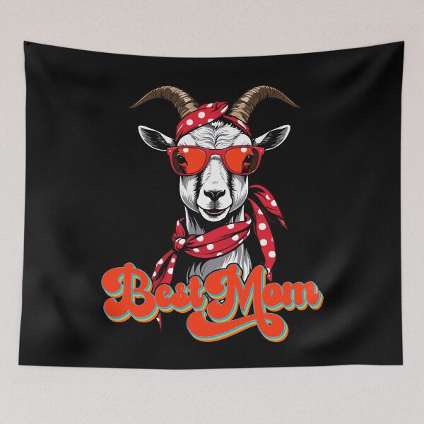 Item preview, Best Mom Funny Mama Goat Perfect For Mother's Day designed and sold by LuminOrb.
