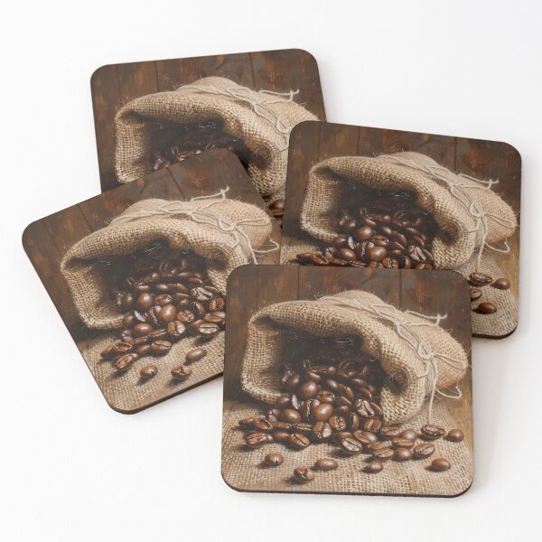 Item preview, Spilled Beans from a Burlap Sack designed and sold by palmyst.