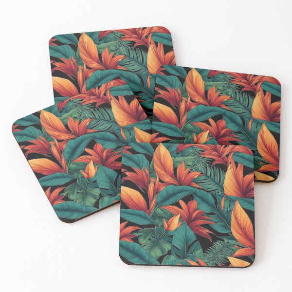 Item preview, Modern Tropical Leaf Printed T-Shirt designed and sold by Uday24.