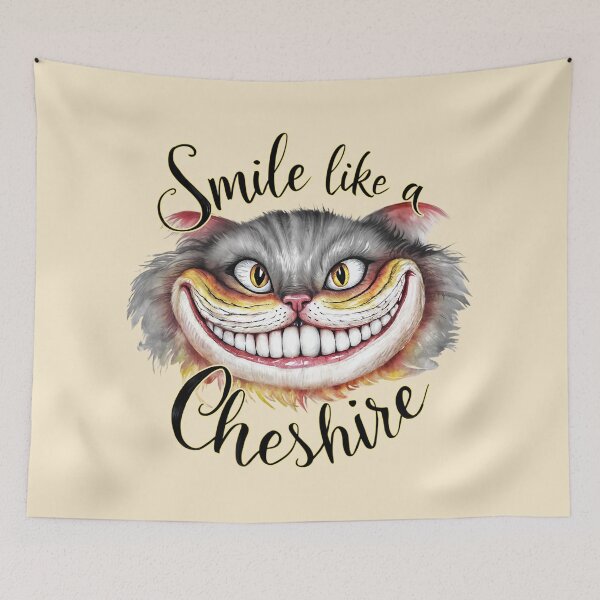 Item preview, Cheshire Grin Tee designed and sold by NickTaroDesign.