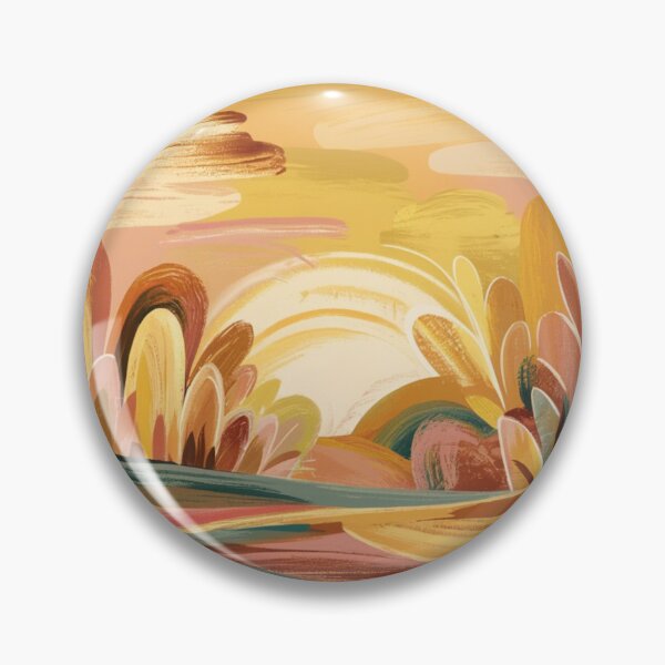 Item preview, Whimsical Abstract Sunrise - Vibrant sunrise Art" designed and sold by DesigntshirtWB.