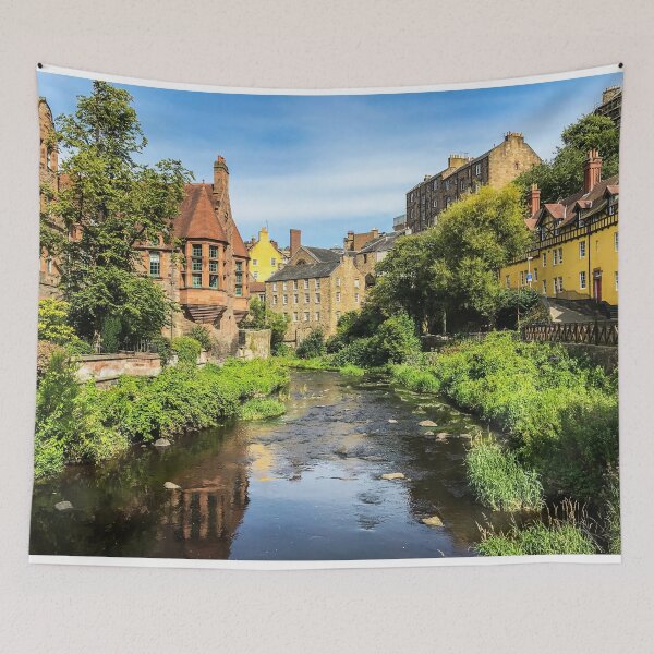 Item preview, Water of Leith Dean Village Landscape designed and sold by RosNapier.