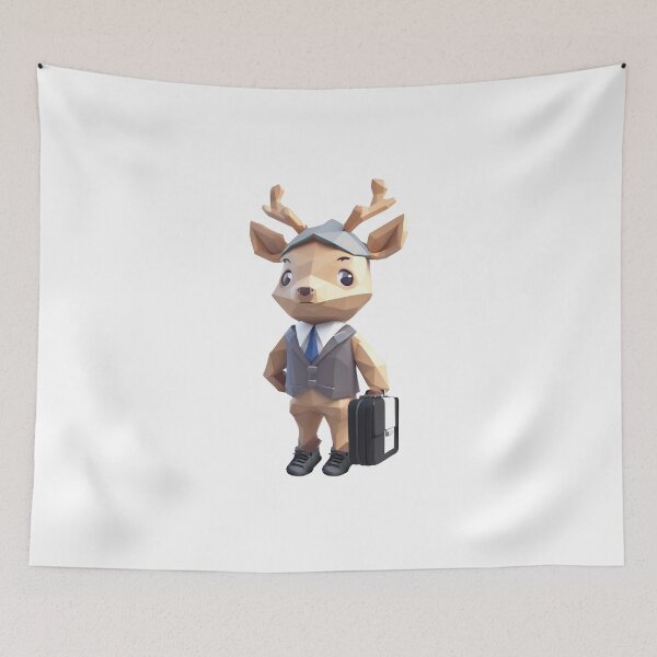 Item preview, Deer Got The Job designed and sold by Shimade Design.