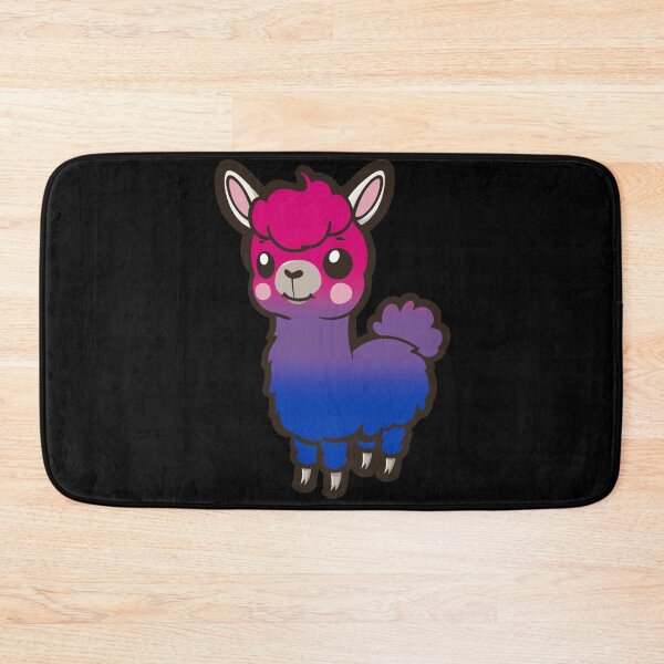Item preview, Cute Bisexual Pride Flag Llama, Kawaii Bisexual Pride Design  designed and sold by Travelslightly.