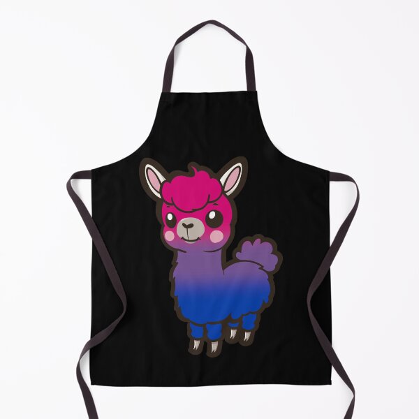 Item preview, Llama linda de la bandera del orgullo bisexual, diseño del orgullo bisexual de Kawaii designed and sold by Travelslightly.