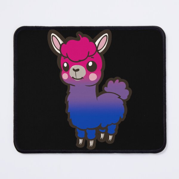 Item preview, Cute Bisexual Pride Flag Llama, Kawaii Bisexual Pride Design  designed and sold by Travelslightly.