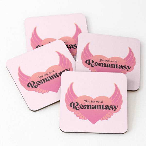 Item preview, You Had Me At Romantasy | Sunset Pink designed and sold by RomantasyRealm.