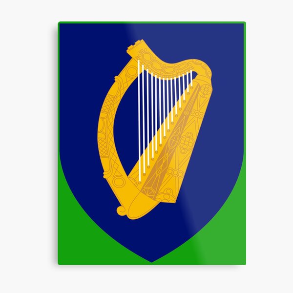 Ireland (Irish Coat of Arms) Metal Print