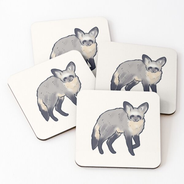 Item preview, Cute bat eared fox designed and sold by Mayarart.