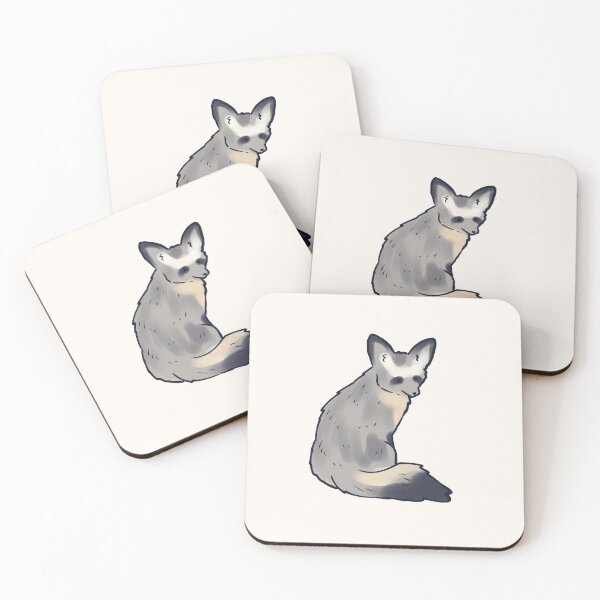 Item preview, Cute bat eared fox illustration  designed and sold by Mayarart.