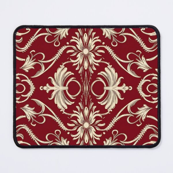 Item preview, Red and golden abstract pattern designed and sold by Haji Kamora.