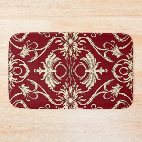 Item preview, Red and golden abstract pattern designed and sold by Haji  Kamora.