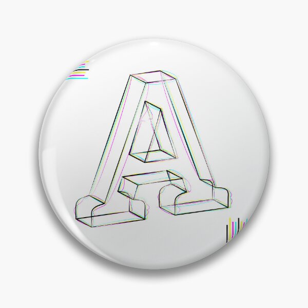 Item preview, A - cmyk strokes designed and sold by JanKrogh.