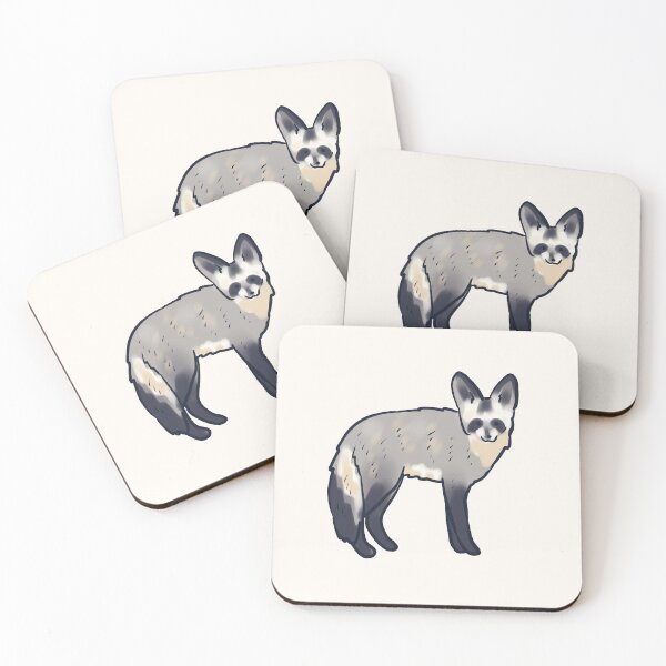 Item preview, Cute bat eared fox   designed and sold by Mayarart.