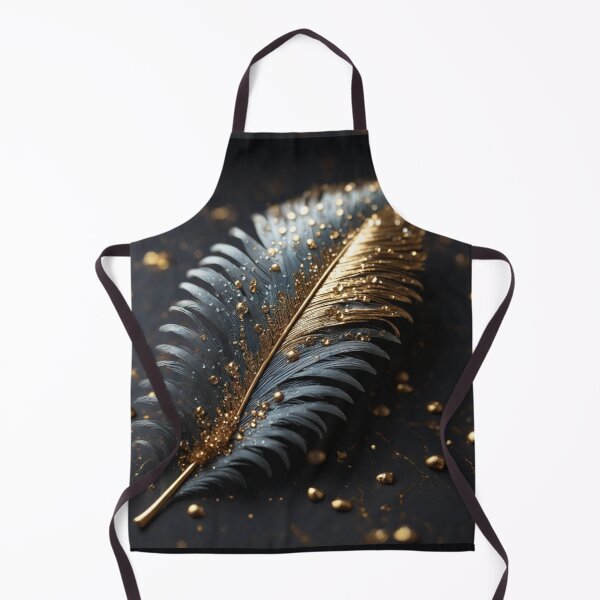 Item preview, Golden Dew Feather designed and sold by Sadia Jannat.