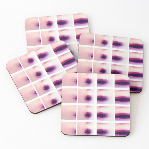 Item preview, Humorous serial photographs of expressive pink mouths designed and sold by Carré Comme Orange.