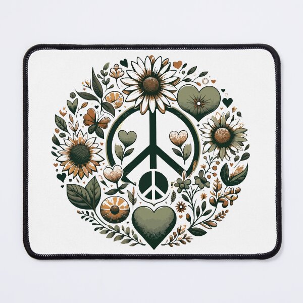 Item preview, Peaceful Garden: Hearts, Flowers, and Butterflies designed and sold by FarBeyound.