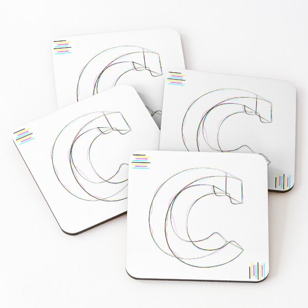Item preview, C - cmyk strokes designed and sold by JanKrogh.