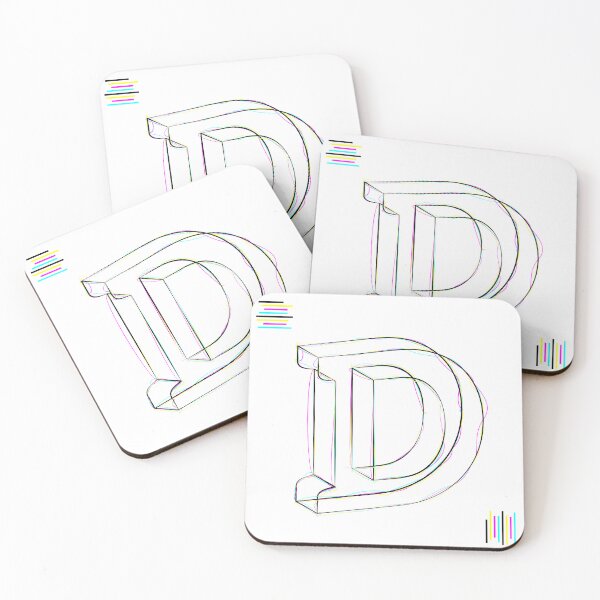 Item preview, D - cmyk strokes designed and sold by JanKrogh.