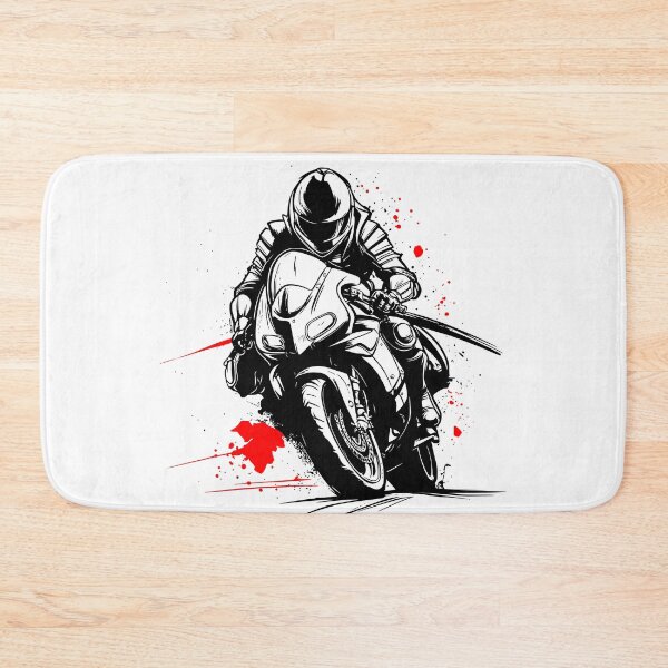 Item preview, Samurai Warrior Riding Motorcycle - Japanese Armor Biker designed and sold by BNCH44.