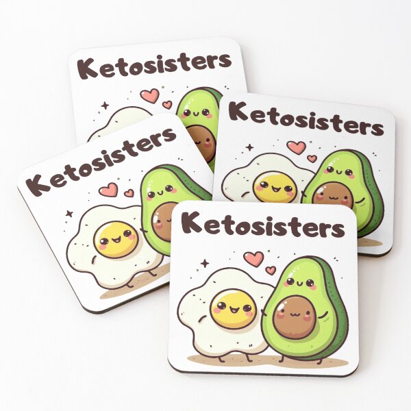 Item preview, Ketosisters Ketones Keto Low Carb Diet Fitness Gift T-Shirt  designed and sold by Momopoziomka.