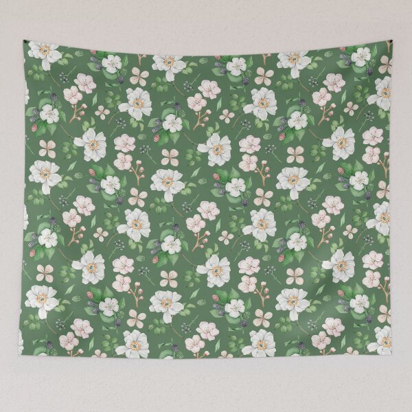 Item preview, Watercolor flowers designed and sold by vikimarmot85.