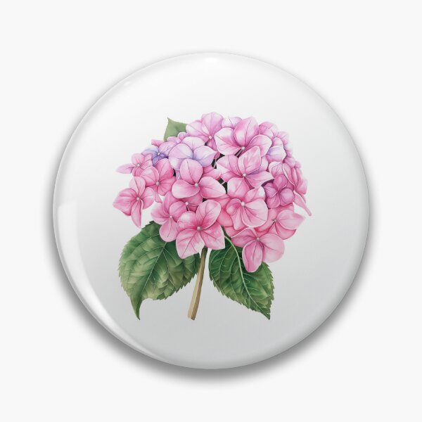 Item preview, Watercolor pink hydrangea designed and sold by Yoursprint.