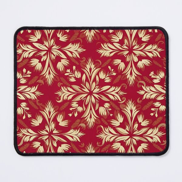 Item preview, Red and golden abstract pattern designed and sold by Haji Kamora.