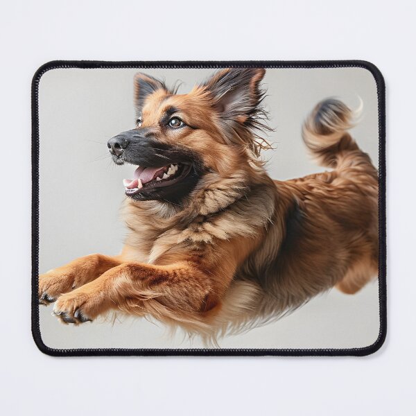 Item preview, Cheerful dog jumping designed and sold by katerinasf.